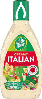 WISH-BONE CREAMY ITALIAN SALAD DRESSING 15 OZ  #ROCK VALUE-ORDER BY  MONDAY EVENING NOV 26 ARRIVING DEC 04  FOR DELIVERY#