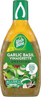 WISH-BONE EXTRA VIRGIN OLIVE OIL BLEND GARLIC BASIL ITALIAN DRESSING 15 OZ  #ROCK VALUE-ORDER BY  MONDAY EVENING NOV 26 ARRIVING DEC 04  FOR DELIVERY#