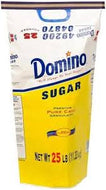 DOMINO GRANULATED SUGAR 25LBS #ROCK VALUE-ORDER BY  TUESDAY EVENING JUNE 09  ARRIVING  JUNE 17   FOR DELIVERY#