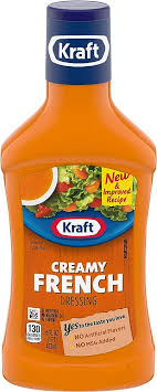 KRAFT CREAMY FRENCH SALAD DRESSING 16 OZ