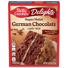 Betty Crocker Supermoist German Chocolate Cake Mix 13.25-oz