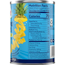 DOLE PINEAPPLE TIDBITS 20 0Z