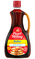 PEARL MILLING BUTTER LITE SYRUP 24 OZ