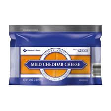 MM MILD CHEDDAR SLICED CHEESE  2 LB (32oz)