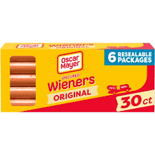 OSCAR MAYER CLASSIC 30 CT UNCURED MEAT WIENERS 3 LBS