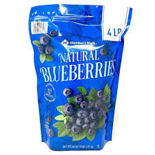 MM FROZEN NATURAL BLUEBERRIES 4 LB