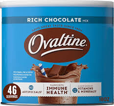 OVALTINE RICH CHOCOLATE MIX 18.0 OZ