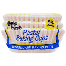 PASTEL BAKING CUPS-CUPCAKE 90 CT