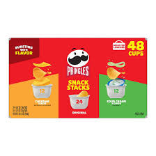 PRINGLES POTATO CRISPS VARIETY PACK 48 CT