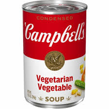 CAMPBELL'S VEGETARIAN VEGETABLES 10.5 Oz