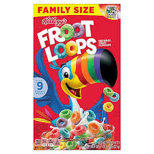 Froot Loops Kellogg’s, Family Size, 16.6 oz