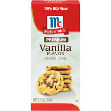 MCCORMICK PREMIUM VANILLA FLAVOR 2 OZ