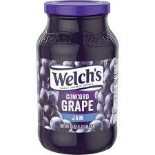 WELCH'S GRAPE JAM 18 OZ