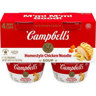 Campbell's Homestyle Chicken Noodle Soup 4-7.0 oz