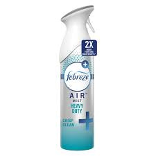 FEBREZE AIR FRESHENER HEAVY DUTY CRISP CLEAN AEROSOL 8.8 OZ