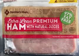 MEMBERS MARK EXTRA LEAN PREMIUM COOKED HAM 20 OZ