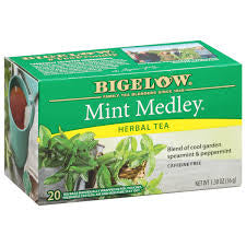 Bigelow Mint Medley Herbal Tea 20 ct