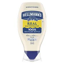 HELLMANN'S REAL MAYONNAISE SQUEEZE 25 OZ