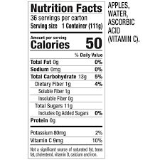 MOTT’S APPLESAUCE NO SUGAR ADDED 36 CT