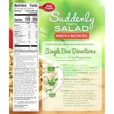 SUDDENLY PASTA SALAD RANCH & BACON 7.75 OZ