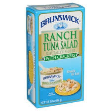 BRUNSWICK LAYERS SALAD WITH CRACKERS 3 OZ