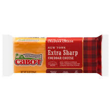 CABOT NY EXTRA SHARP CHEDDAR CHEESE BLOCK 2LB