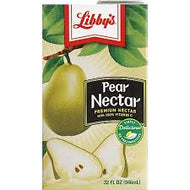 LIBBY'S PEAR NECTAR 32 OZ