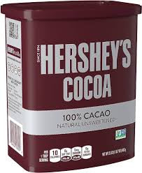 HERSHEY’S COCOA 100% UNSWEETENED 23 OZ