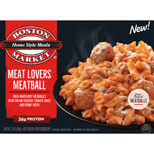 BOSTON MARKET MEAT LOVERS MEATBALL 13 OZ