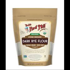 BOB'S RED MILL DARK RYE FLOUR 20 OZ #ROCK VALUE-ORDER BY  TUESDAY EVENING OCT 07  ARRIVING  OCT 15   FOR DELIVERY#