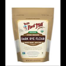 BOB'S RED MILL DARK RYE FLOUR 20 OZ #ROCK VALUE-ORDER BY  MONDAY EVENING OCT 21  ARRIVING  OCT 30   FOR DELIVERY#