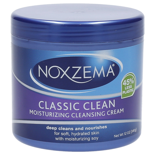 NOXZEMA CLASSIC CLEAN PLUS MOISTURIZING CLEANSING CREAM 12 OZ