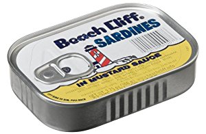 Beach Cliff Sardines with Mustard 3.75 oz