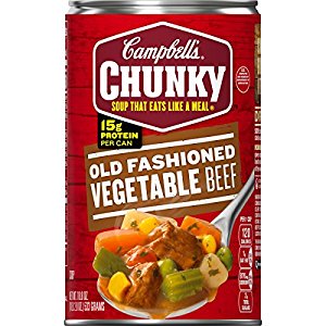 Campbell's Chunky Old Fashioned Vegetable Beef 18 oz