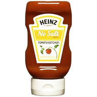 HEINZ KETCHUP NO SALT, 14 OZ
