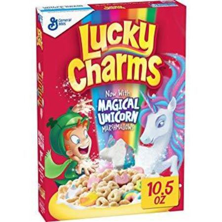GENERAL MILLS LUCKY CHARMS GLUTEN FREE CEREAL 10.5