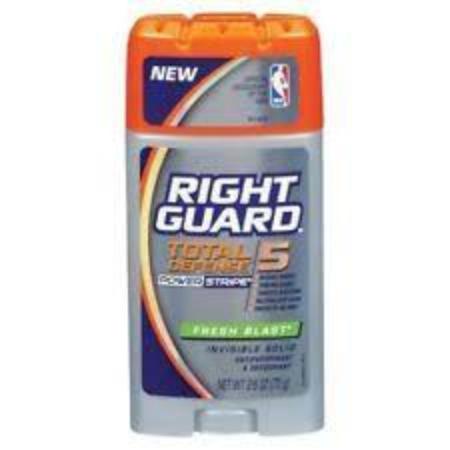 RIGHT GUARD TOTAL DEFENSE ANTIPERSPIRANT DEODORANT INVISIBLE FRESH BLAST 2.6 OZ