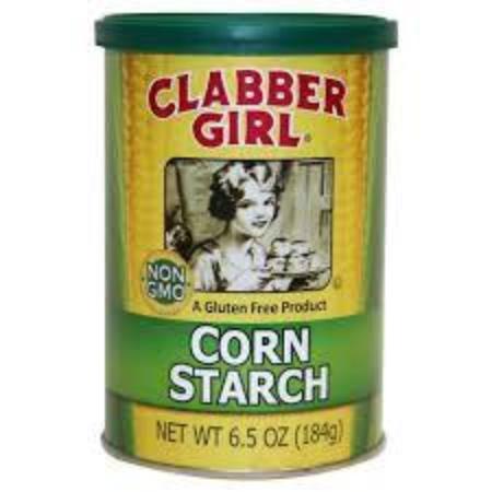 CLABBER GIRL NON GMO CORN STARCH 6.5 OZ