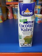 COLOSO COCONUT WATER WITH PULP 32.8 OZ TETRA PAK