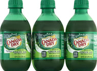 CANADA DRY GINGER ALE 10 OZ BOTTLES 6 PACK