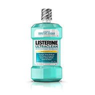 LISTERINE ULTRA CLEAN ANTISEPTIC MOUTHWASH COOL MINT 33.8 OZ