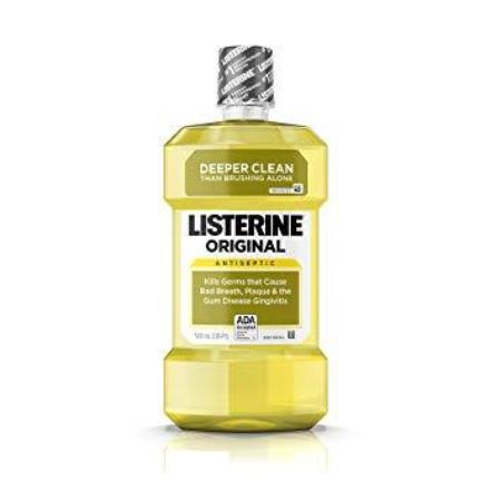 LISTERINE ANTISEPTIC MOUTHWASH ORIGINAL 16.9 OZ