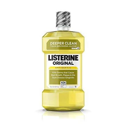 LISTERINE ANTISEPTIC MOUTHWASH ORIGINAL 33.8OZ