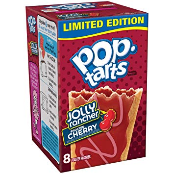 KELLOGS POP TART JOLLY RANCHER CHERRY TOASTER PASTRIES 14.10 OZ