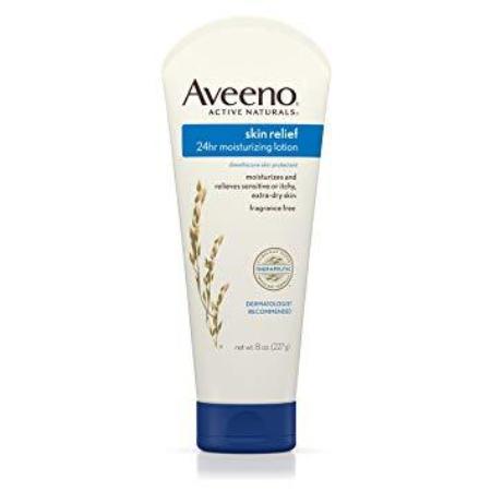 AVEENO ACTIVE NATURALS MOISTURIZING LOTION SKIN RELIEF 8OZ