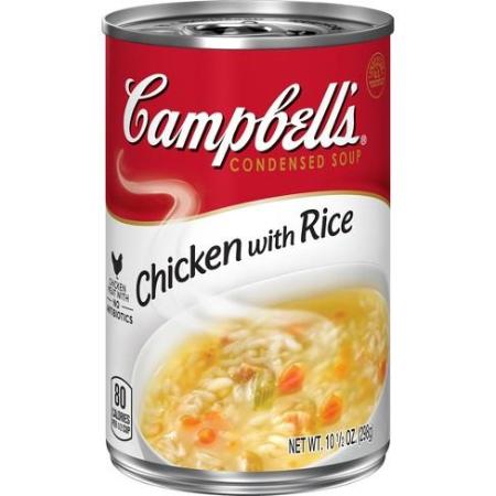 CAMPBELL'S CONDENSED CHICKEN WITH RICE 10.5 OZ