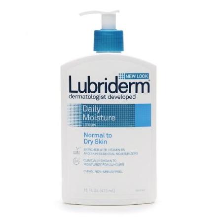LUBRIDERM DAILY MOISTURE LOTION NORMAL TO DRY SKIN 16 0Z