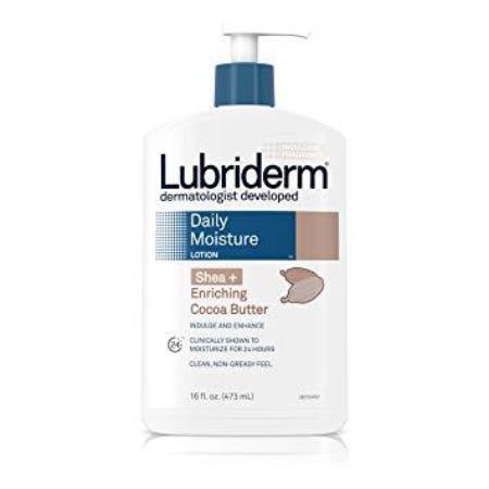 LUBRIDERM SKIN NOURISHING MOISTURIZING LOTION WITH SHEA & COCOA BUTTER 16OZ