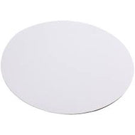 6in WHITE CORRUGATED CAKE CIRCLES