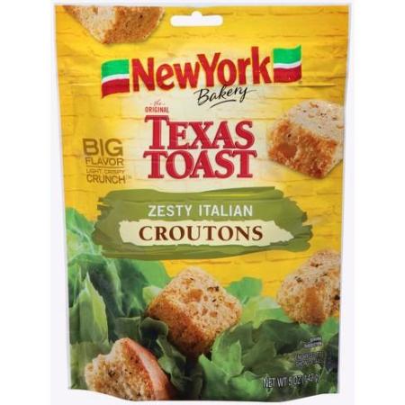 TEXAS TASTY CROUTONS ZESTY ITALIANS 5 OZ